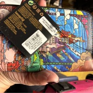 Beauty and the beast loungefly wallet